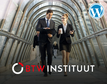 Wordpress website BTW Instituut