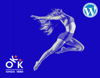 Wordpress website voor gymnastiekvereniging